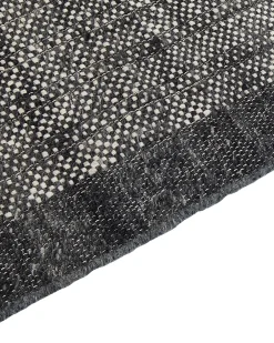 Matot<Beliani Matto Villa Musta/Luonnonvalkoinen 160 X 230 Cm Atlanti