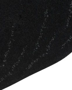 Matot<Beliani Matto Villa Musta/Valkoinen 100 X 160 Cm Jingjing