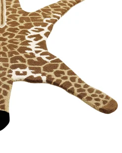 Online Beliani Matto Villa Ruskea/Beige 100 X 160 Cm Melman