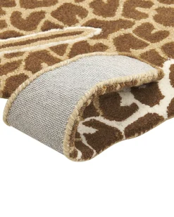 Online Beliani Matto Villa Ruskea/Beige 100 X 160 Cm Melman