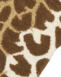 Online Beliani Matto Villa Ruskea/Beige 100 X 160 Cm Melman