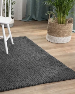 Matot<Beliani Matto Villa Tummanharmaa 160 X 230 Cm Amdo