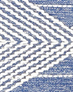 Fashion Beliani Matto Villa Vaalea Beige/Sininen 160 X 230 Cm Datca