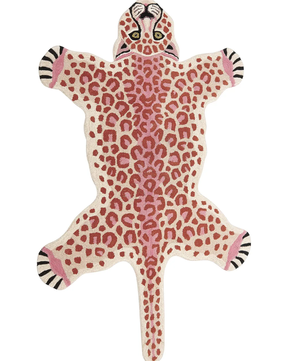 Lastenhuone<Beliani Matto Villa Vaaleanpunainen 100 X 160 Cm Chuluun