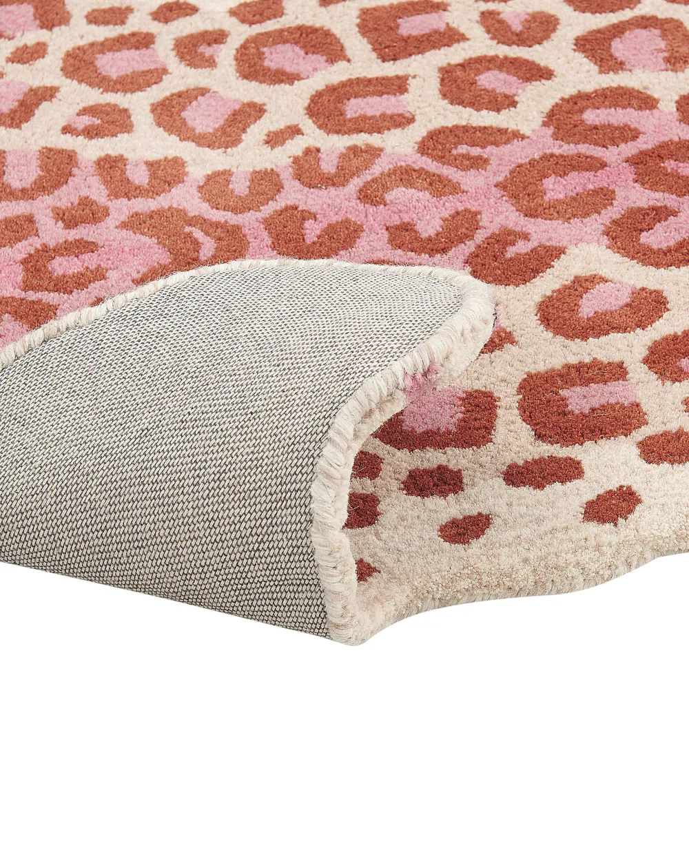 Lastenhuone<Beliani Matto Villa Vaaleanpunainen 100 X 160 Cm Chuluun