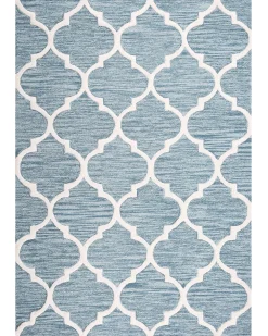 Matot<Beliani Matto Villa Vaaleansininen 160 X 230 Cm Yalova