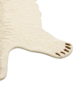 Matot<Beliani Matto Villa Valkoinen 100 X 160 Cm Taqqiq