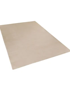 Matot<Beliani Matto Viskoosi Beige 160 X 230 Cm Gesi Ii