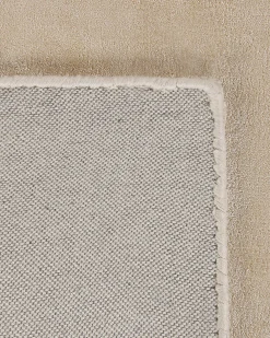 Matot<Beliani Matto Viskoosi Beige 160 X 230 Cm Gesi Ii