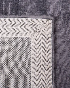 Best Beliani Matto Viskoosi Harmaa 80 X 150 Cm Gesi