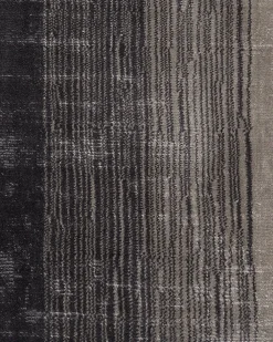 Cheap Beliani Matto Viskoosi Harmaa/Musta 160 X 230 Cm Ercis