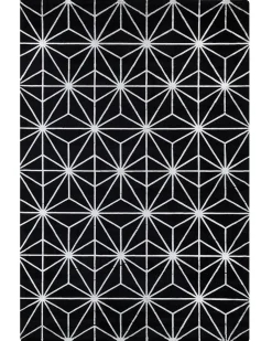 Online Beliani Matto Viskoosi Musta/Hopea 160 X 230 Cm Sibel