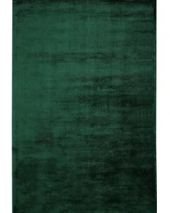 Matot<Beliani Matto Viskoosi Tummanvihrea 140 X 200 Cm Gesi Ii