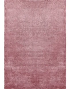 Matot<Beliani Matto Viskoosi Vaaleanpunainen 160 X 230 Cm Gesi Ii