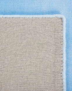 Shop Beliani Matto Viskoosi Vaaleansininen 160 X 230 Cm Gesi Ii