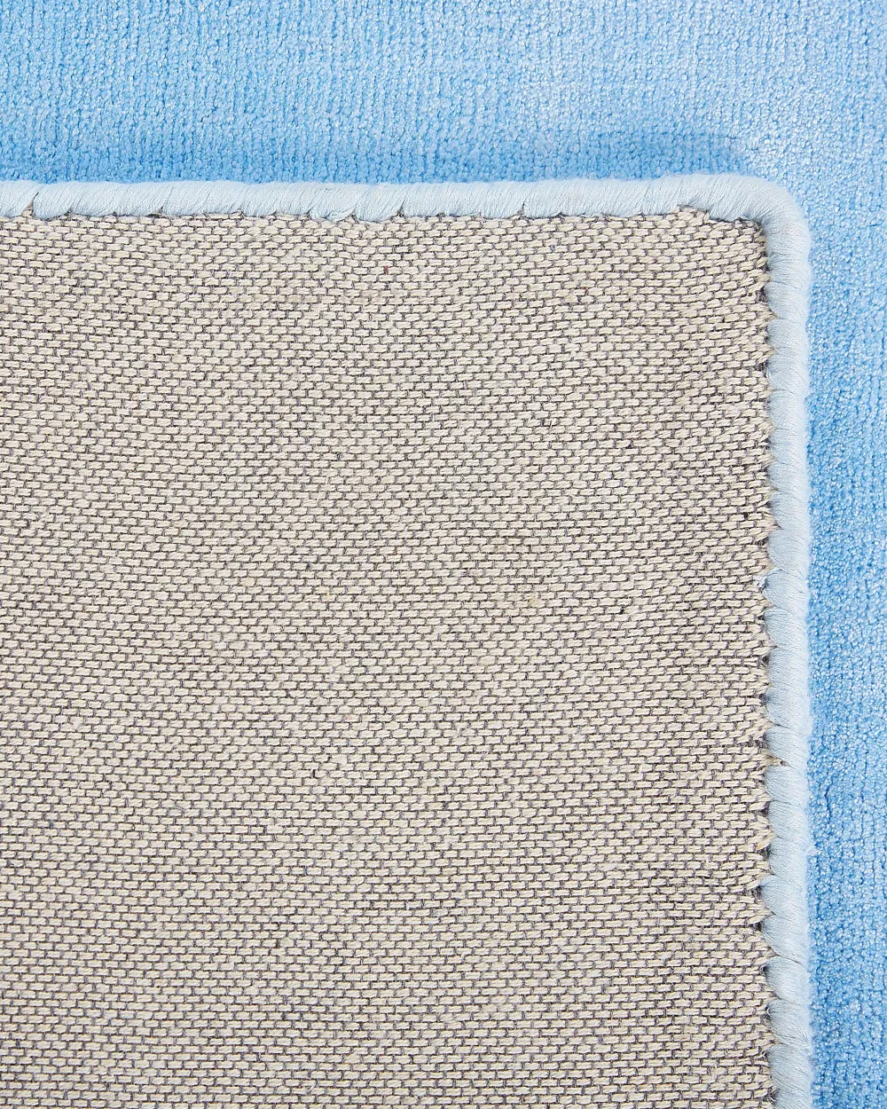 Shop Beliani Matto Viskoosi Vaaleansininen 160 X 230 Cm Gesi Ii