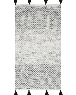 Best Sale Beliani Matto 80X150 Cm Musta Gemlik