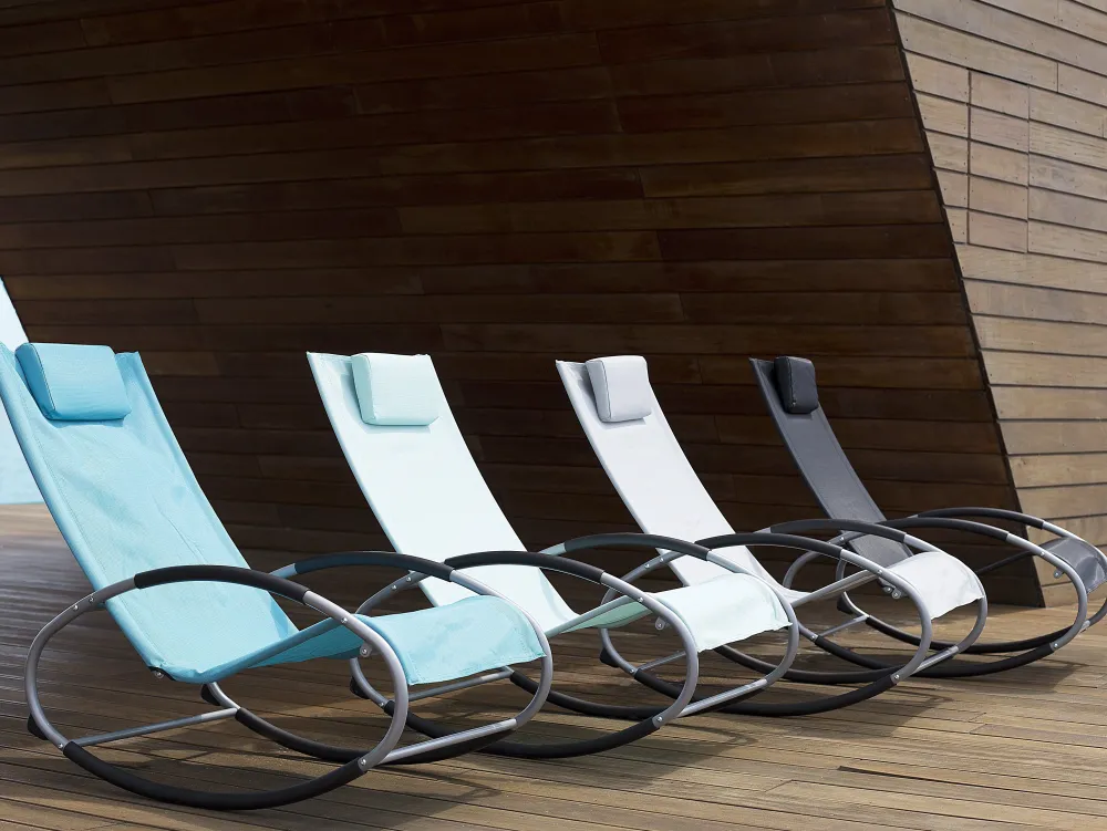 Ulkokalusteet<Beliani Minttu Puutarhakeinutuoli Campo