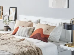 Sale Beliani Monivarinen Kangas Koristetyyny 45 X 45 Cm 2 Kpl Festuca