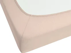 Lastenhuone<Beliani Muotoonommeltu Puuvillalakana 90 X 200 Cm Beige Hofuf