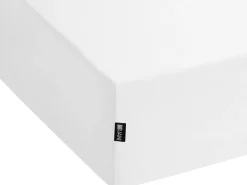 Cheap Beliani Muotoonommeltu Puuvillalakana 90 X 200 Cm Valkoinen Hofuf