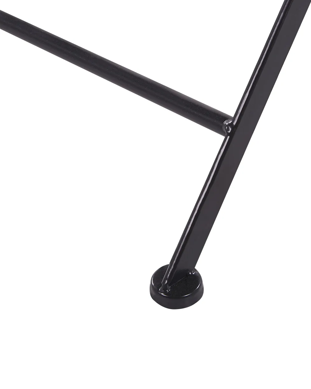 Ulkokalusteet<Beliani Musta Rautainen Puutarhatuoli 2 Kpl Cariati