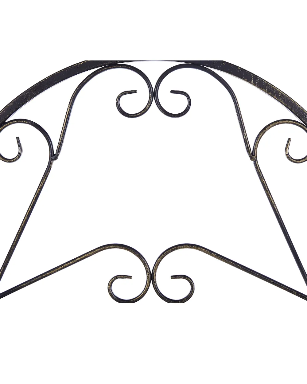 Cheap Beliani Musta Rautainen 4-Tasoinen Hylly Valdivia