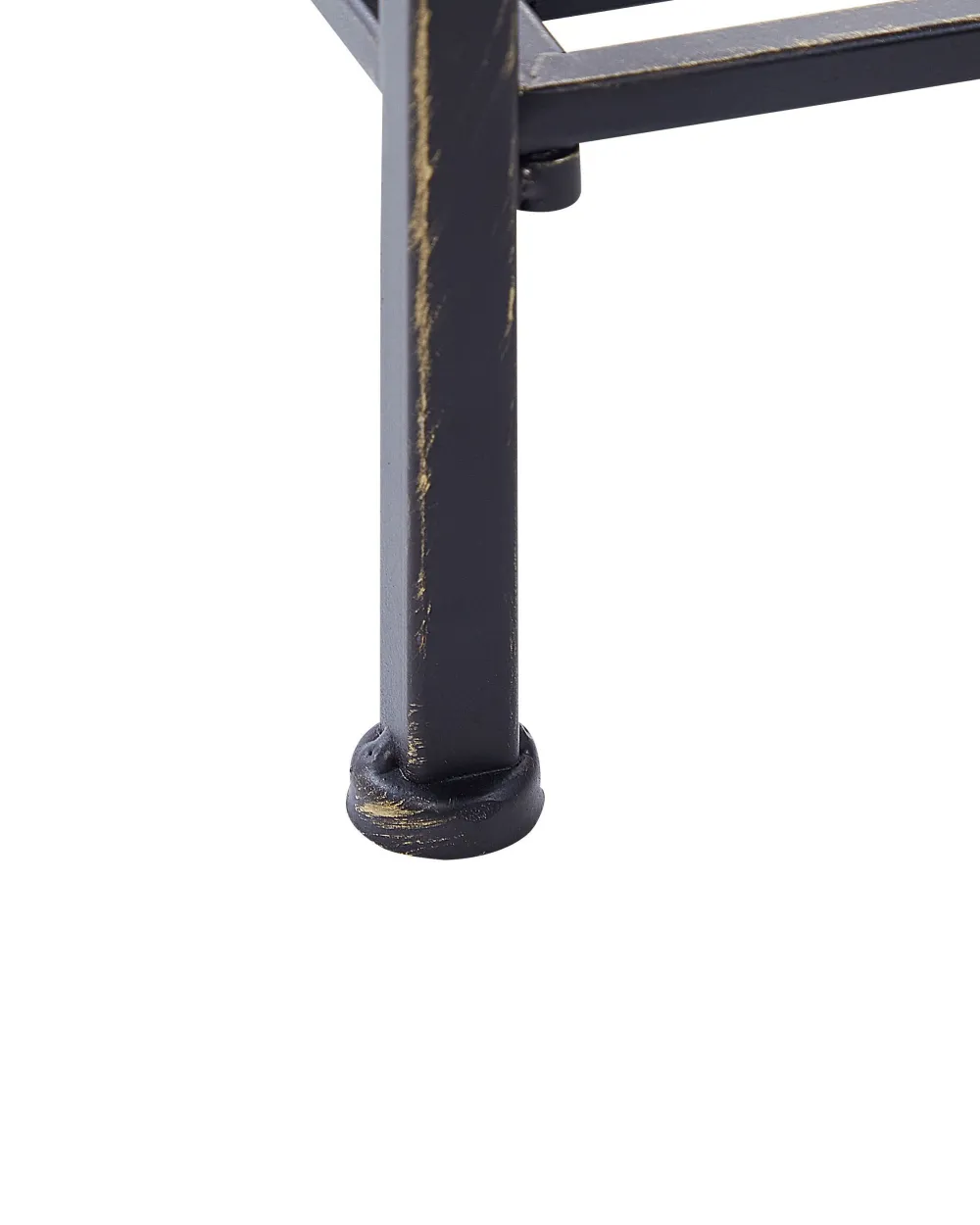 Cheap Beliani Musta Rautainen 4-Tasoinen Hylly Valdivia