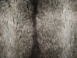 Tekstiilit<Beliani Mustavalkoinen Keinoturkis Koristetyynysetti 45 X 45 Cm 2 Kpl Rubrum