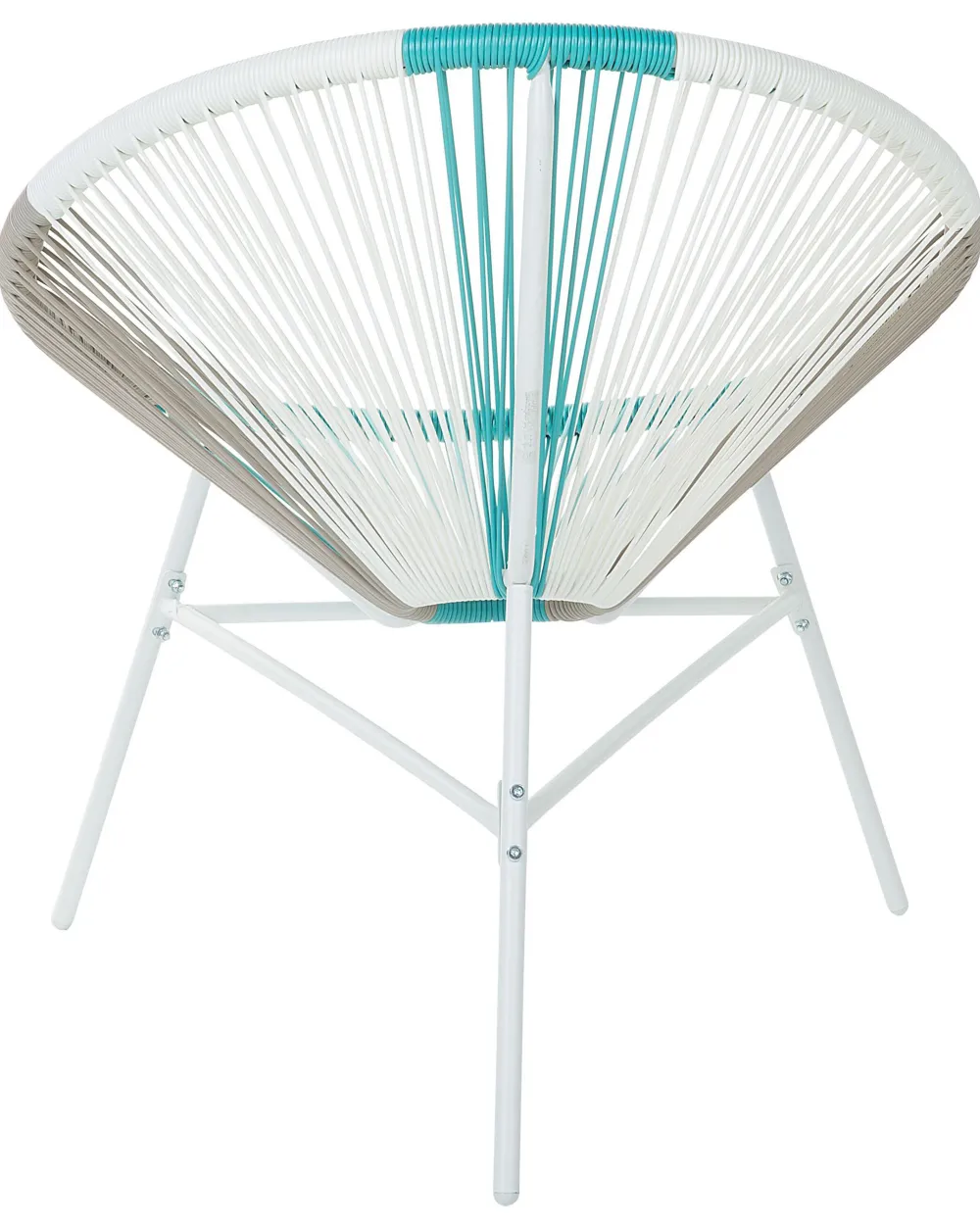 Cheap Beliani Narutuoli Polyrottinki Monivarinen Valkoinen Acapulco