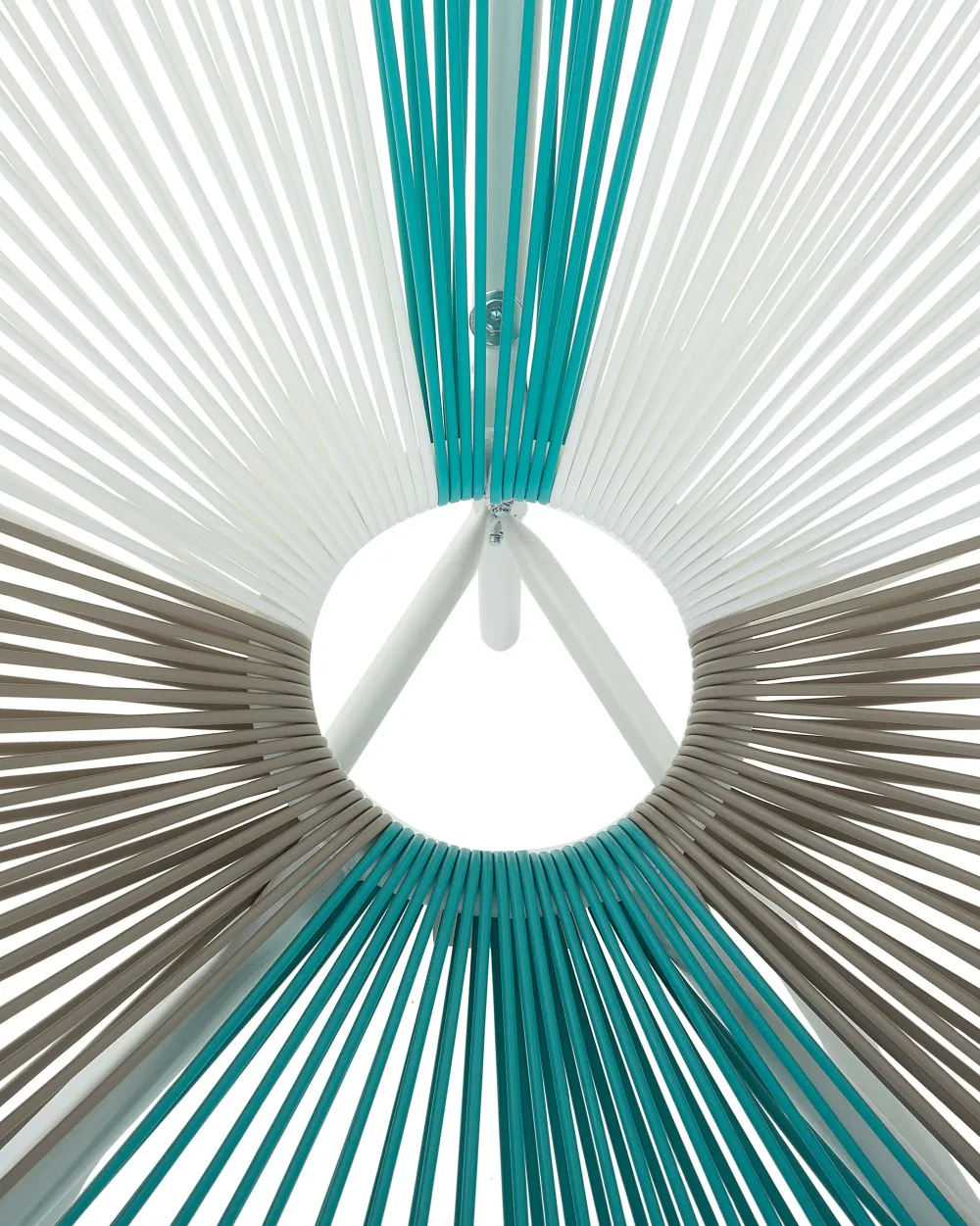 Cheap Beliani Narutuoli Polyrottinki Monivarinen Valkoinen Acapulco