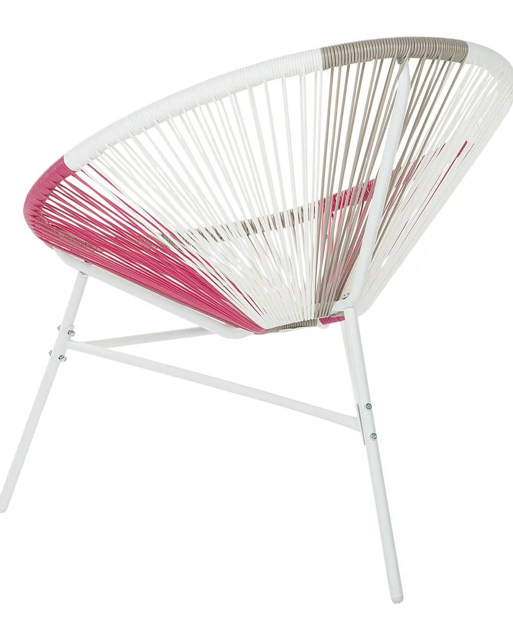 Ulkokalusteet<Beliani Narutuoli Polyrottinki Monivarinen Fuksia 2 Kpl Acapulco