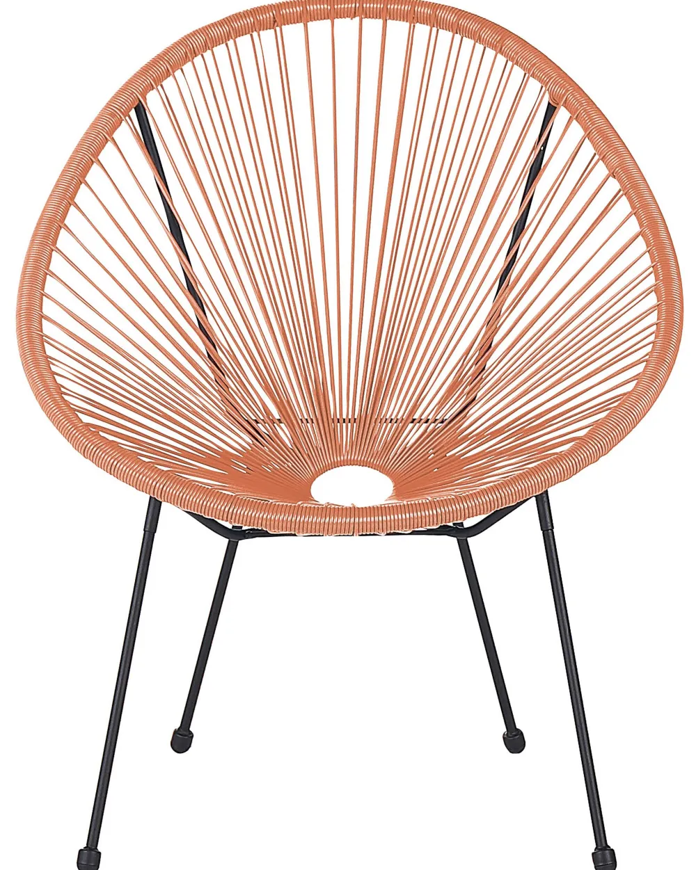 Ulkokalusteet<Beliani Narutuoli Polyrottinki Oranssi Acapulco Ii