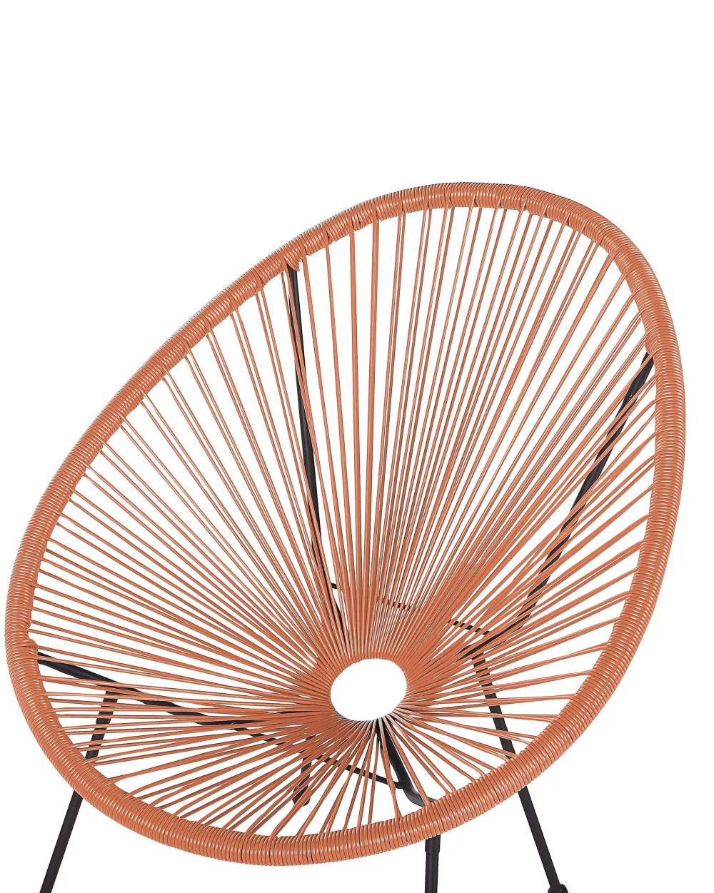 Ulkokalusteet<Beliani Narutuoli Polyrottinki Oranssi Acapulco Ii