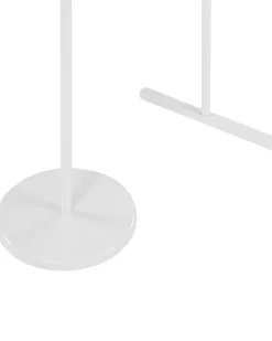 Cheap Beliani Naulakko Teras 4 Koukkua Valkoinen Benton