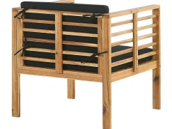 Ulkokalusteet<Beliani Neljan Istuttava Sohvasetti Terassille Pacific