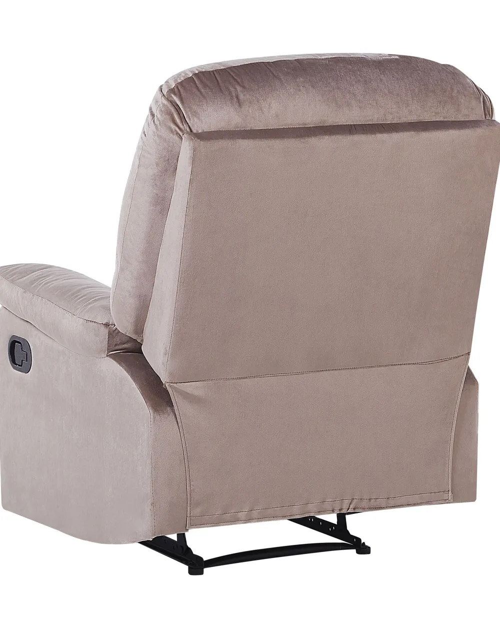 Sale Beliani Nojatuoli Beige Sametti Eslov