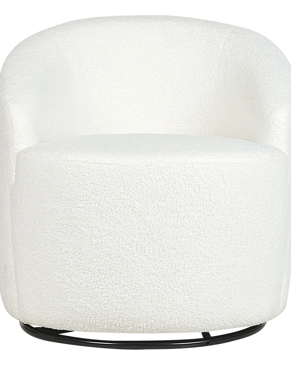 Flash Sale Beliani Nojatuoli Buklee Kermanvalkoinen Davik