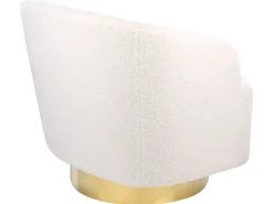 Nojatuolit<Beliani Nojatuoli Buklee Valkoinen Lavik