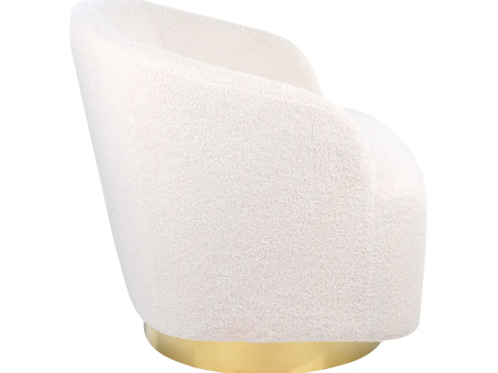 Nojatuolit<Beliani Nojatuoli Buklee Valkoinen Lavik