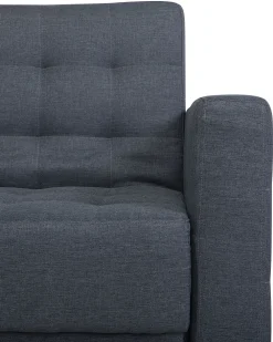 Best Sale Beliani Nojatuoli Kangas Tummanharmaa Aberdeen