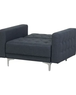 Best Sale Beliani Nojatuoli Kangas Tummanharmaa Aberdeen