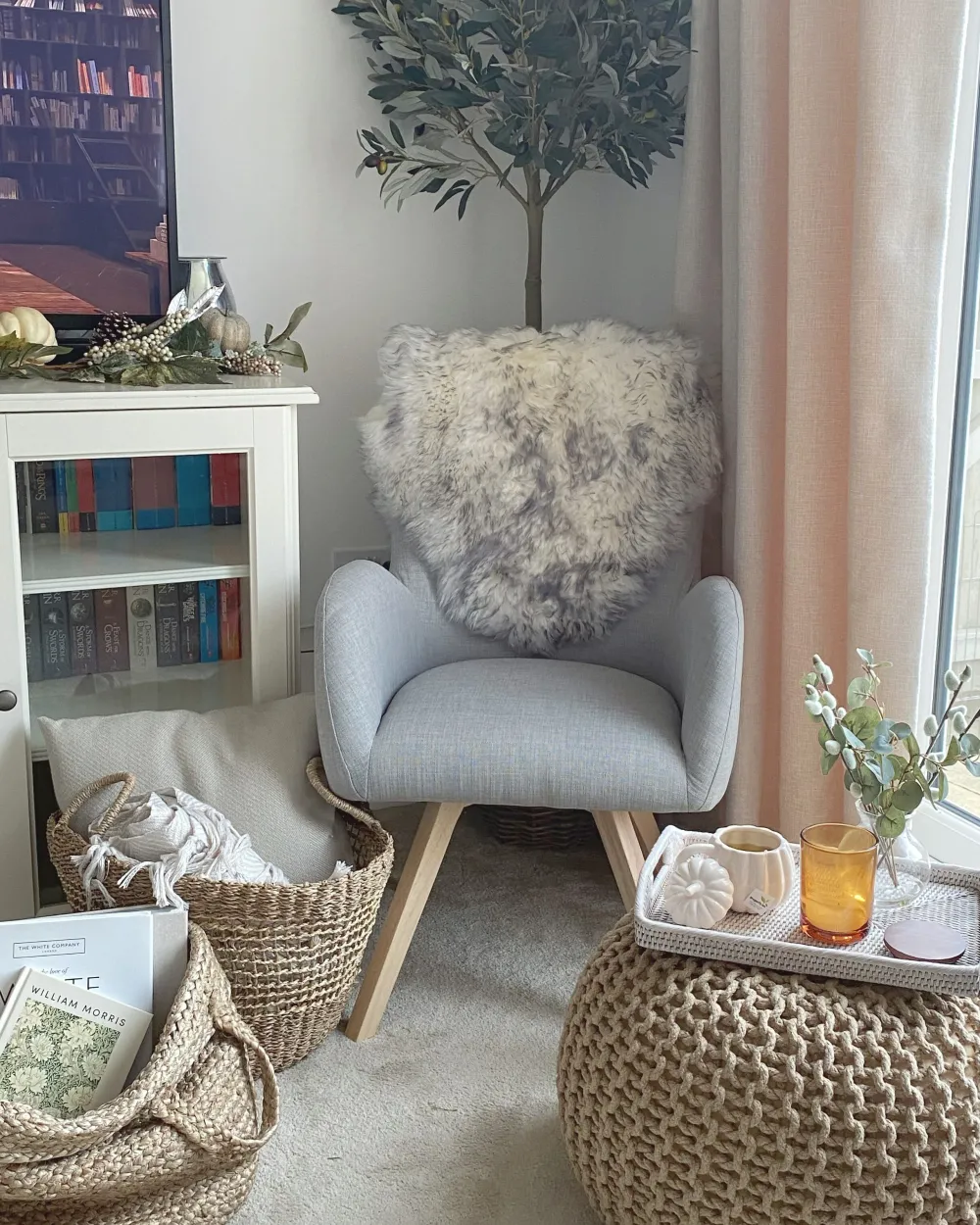 Flash Sale Beliani Nojatuoli Kangas Vaaleanharmaa Bjarn