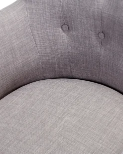 Hot Beliani Nojatuoli Kangas Vaaleanharmaa Angen