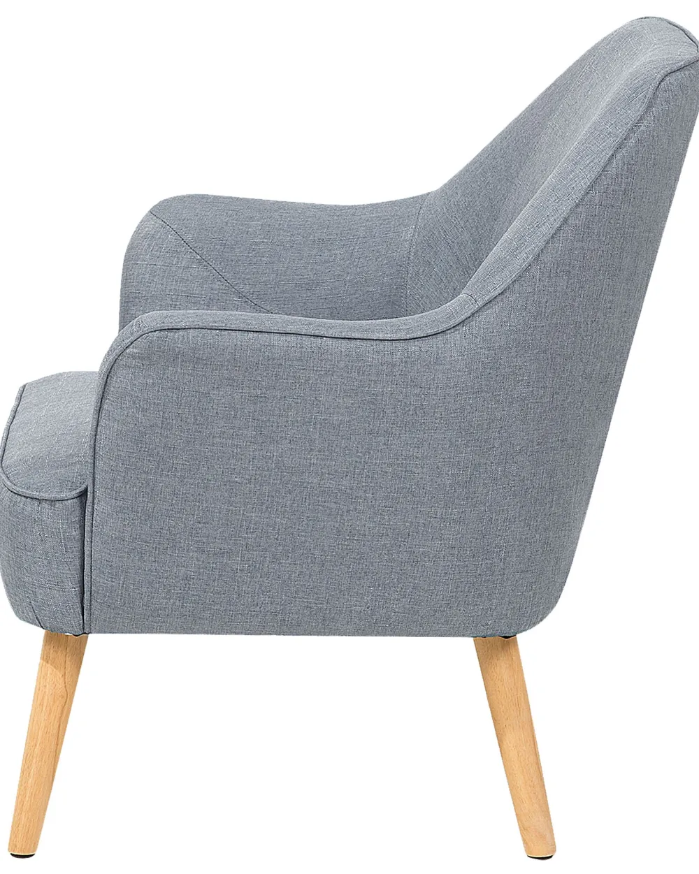 Nojatuolit<Beliani Nojatuoli Kankainen Harmaa Loken