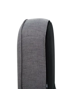 Nojatuolit<Beliani Nojatuoli Kankainen Tummanharmaa Viborg Ii