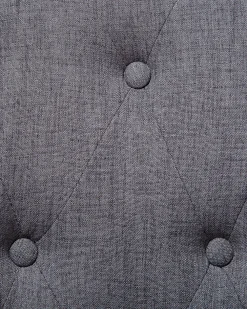 Nojatuolit<Beliani Nojatuoli Kankainen Tummanharmaa Viborg Ii