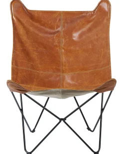 Nojatuolit<Beliani Nojatuoli Keinonahka Kullanruskea Nybro