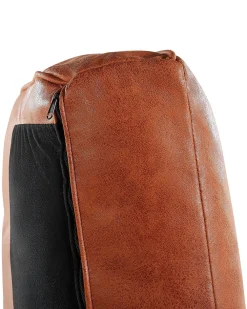 Nojatuolit<Beliani Nojatuoli Keinonahkainen Ruskea Vind