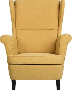 Nojatuolit<Beliani Nojatuoli Keltainen Abson